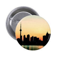 Toronto Sunset Buttons