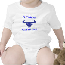 Toros apparel for babies shirt