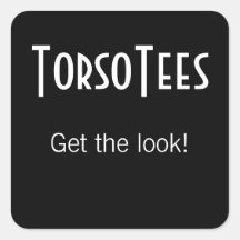 TorsoTees Square Sticker