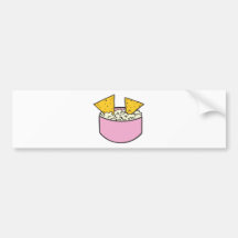 tortilla chips in dip bumper sticker