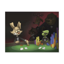 Tortoise and Hare Postcard