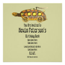 Tortoise Express Fun Invites
