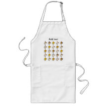 Tortoiseshells , tabby cats (三毛猫) aprons
