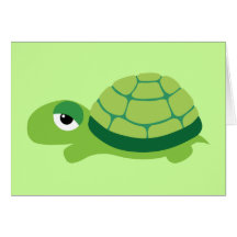 tortue carte de vœux
