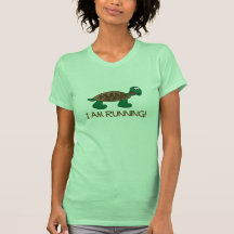 Tortue courante t-shirts