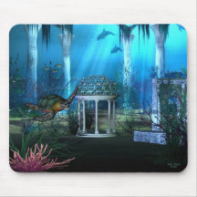 Tortue de mer MousePad Tapis De Souris