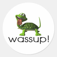 Tortue de Wassup Autocollants