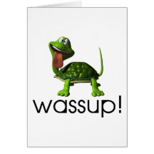 Tortue de Wassup Cartes De Vœux