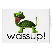 Tortue de Wassup Cartes De Vœux