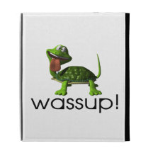 Tortue de Wassup Étuis iPad Folio