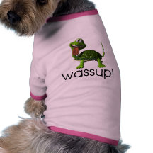 Tortue de Wassup T-shirts Pour Chien