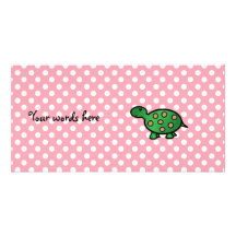 Tortue mignonne de bébé photocartes
