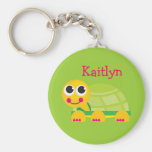 Tortue mignonne personnalisée Keychain pour des en Porte-clefs