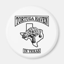 Tortuga Haven in Texas Stylin" It Up Refrigerator Magnet