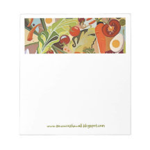 tossed salad notepad