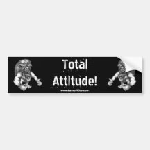 Total Attitude! Bumper Stickers