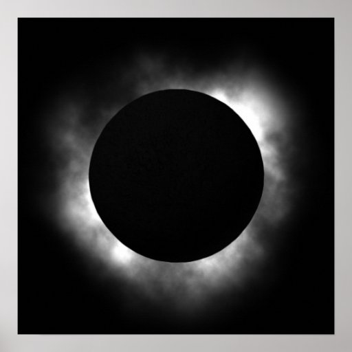 Total eclipse print