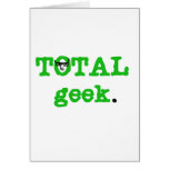 Total Geek Greeting Card