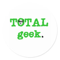 Total Geek stickers