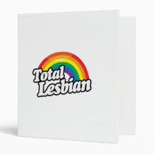 TOTAL LESBIAN VINYL BINDERS