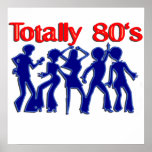 Totally 80s disco print