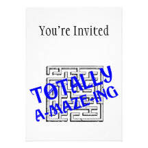Totally Amaze-ing Invites