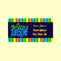 Totally AWESOME Address Labels labels