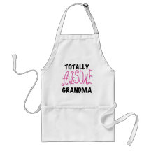 Totally Awesome Grandma - Pink Tshirts and Gifts Apron