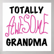 Totally Awesome Grandma - Pink Tshirts and Gifts