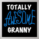 Totally Awesome Granny Blue T-shirts and Gifts Print