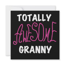 Totally Awesome Granny Pink Tshirts and GIfts