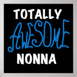 Totally Awesome Nonna Blue T-shirts and Gifts Print