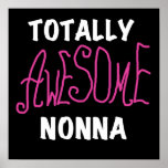 Totally Awesome Nonna Pink T-shirts and Gifts Print