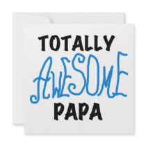 Totally Awesome Papa T-shirts and Gifts Custom Announcement