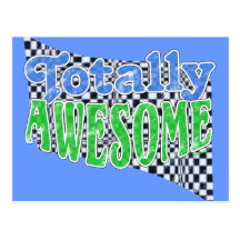 Totally Awesome Postcard