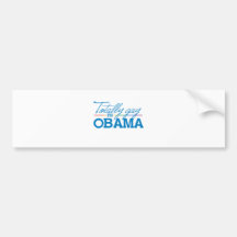Totally Gay for Obama Bumper Sticker