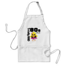 Totally RAD 80s Chick Apron