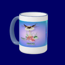 Totally Uppish Mugs mugs