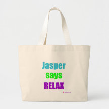 TotallyJazzy "Relax" Canvas Bags