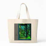 Tote Bag, Large - Walk in Green