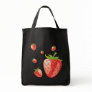 Tote Bag with Strawberries