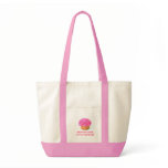 TOTE: KEEP CALM AND HAVE A CUPCAKE CANVAS BAG