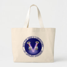 Tote With Doctor Geek's Laboratory Logo Canvas Bags