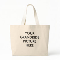 TOTE with GRANDKIDS PIC ON IT Tote Bags