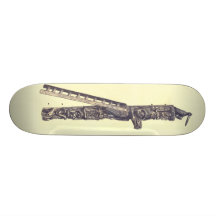 Totem Pole by Josh Slater Skate Board Decks