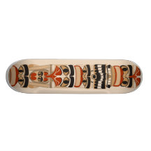 Totem Pole Skate Custom Skate Board