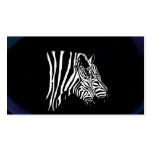 totem zebra business cards