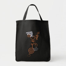 Tote'n dans le style (foncé) sacs en toile
