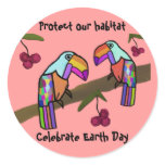 Toucans Habitat Stickers