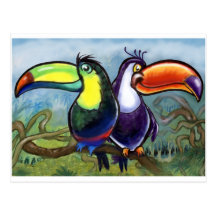 Toucans Post Card